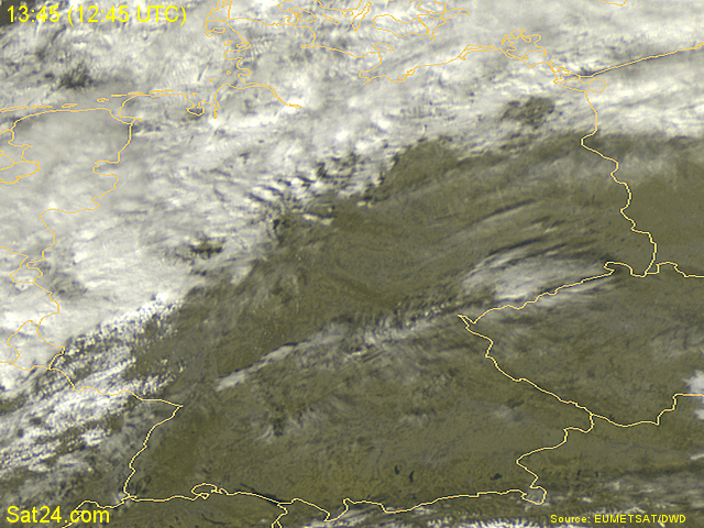 Satelittenbild UTC 1245